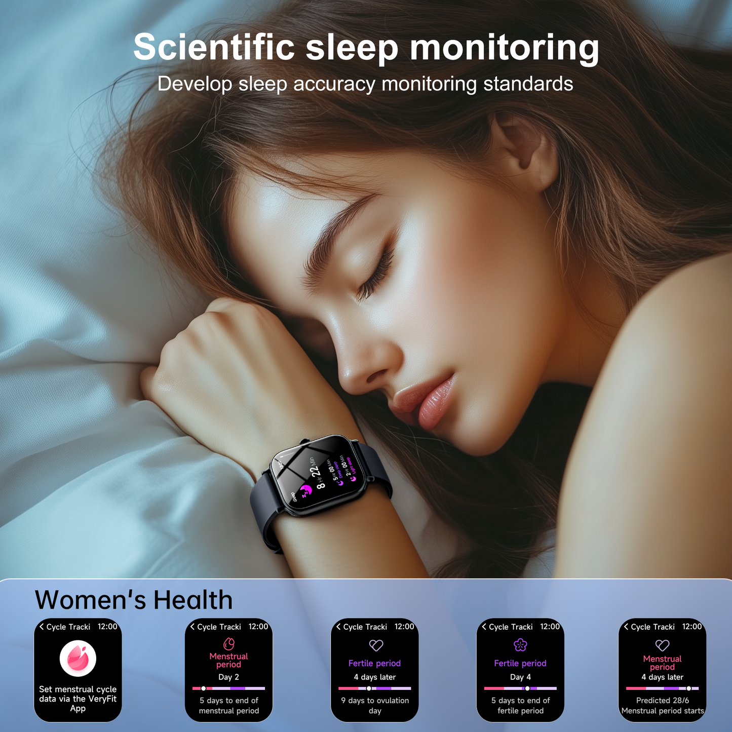 STA 1.95-inch Men Women's Smartwatch with Answer/Make Calls/180 Sports Modes/Message Reminder, IP67 Waterproof Fitness Tracker for Android Iphone Devices(Black)