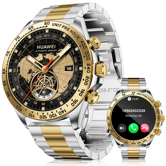 Smart Watch for Android and iPhone, IP68 Waterproof Smartwatch for Women Men 180+ Sports Modes 1.43-inch Fitness Tracker, Smart Watch with Bluetooth Call(Answer/Make Calls), for Gift Black