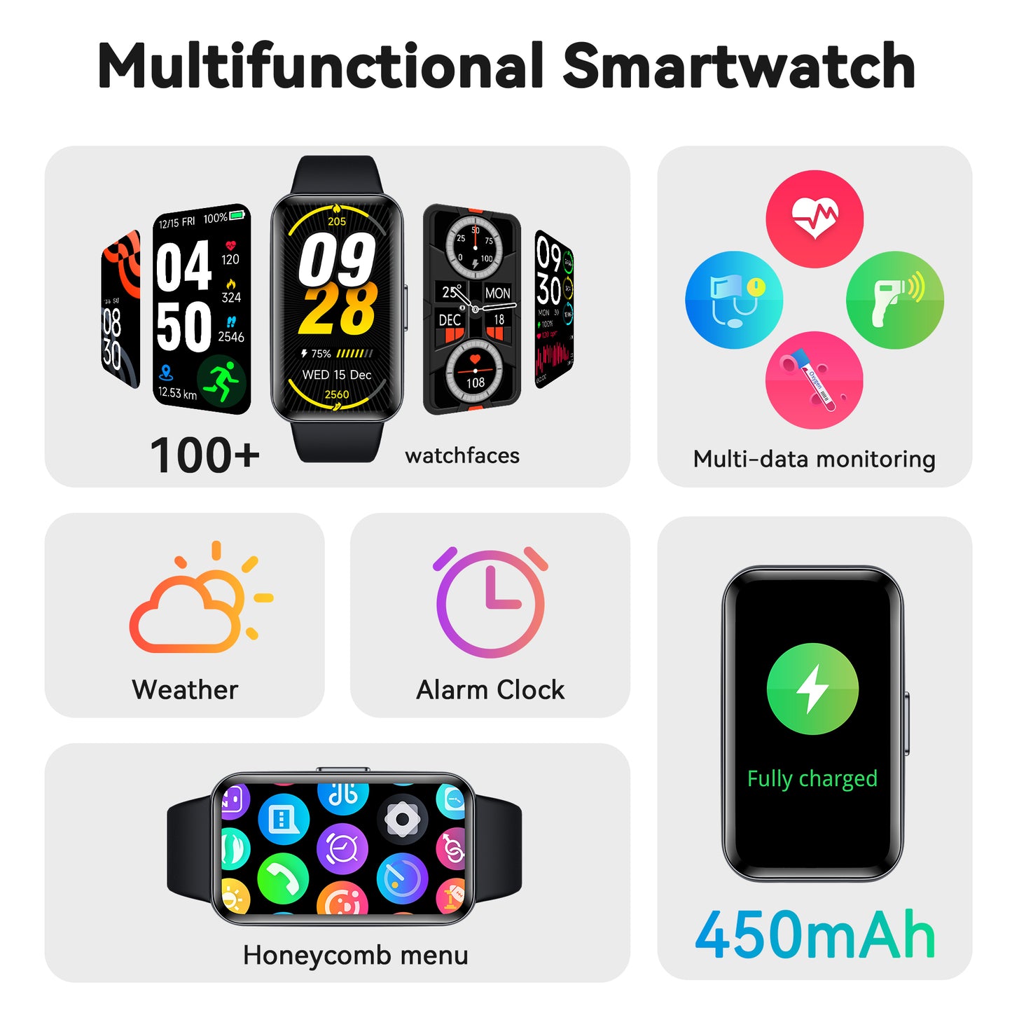 STA Smart Watch,IP68 Waterproof Smartwatch for Women Men 180+ Sports Modes,1.47-inch Fitness Tracker with Bluetooth Call(Answer/Make Calls) STA Smartwatch Compatible with Android and iPhone (Black）